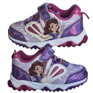 Disney shoes for girls sneakers with LED light without laces Pink Size‎ 7 (15 cm